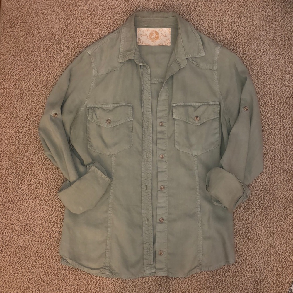 Anthropology Bella Dahl Button Up Shirt